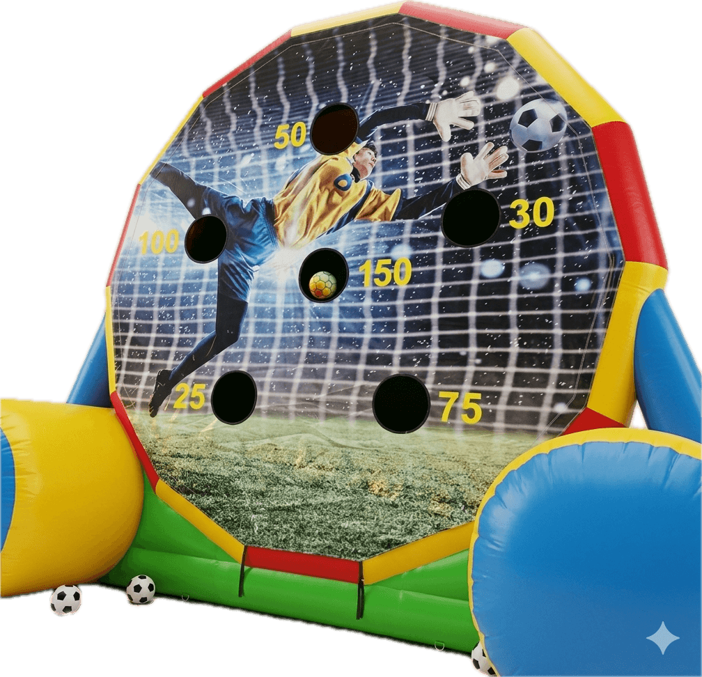 Darts foci célbalövő ugrálóvár falunapra